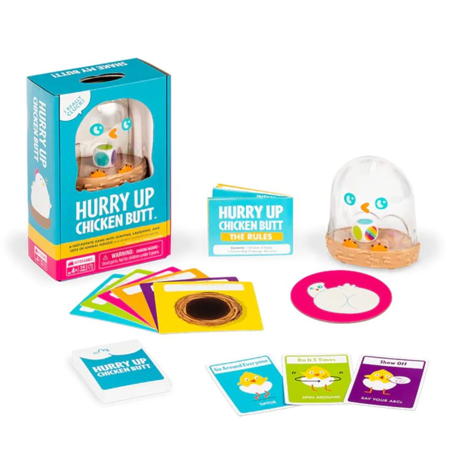Hurry Up Chicken Butt | Boardgame | Exploding Kittens - Image 2