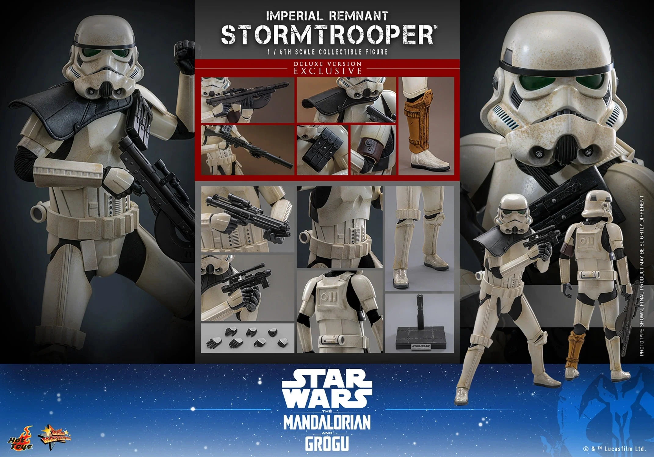 [PREORDER] Imperial Remnant Stormtrooper (Deluxe Edition) MMS837 | Sixth Scale Figure | Hot Toys - Image 2