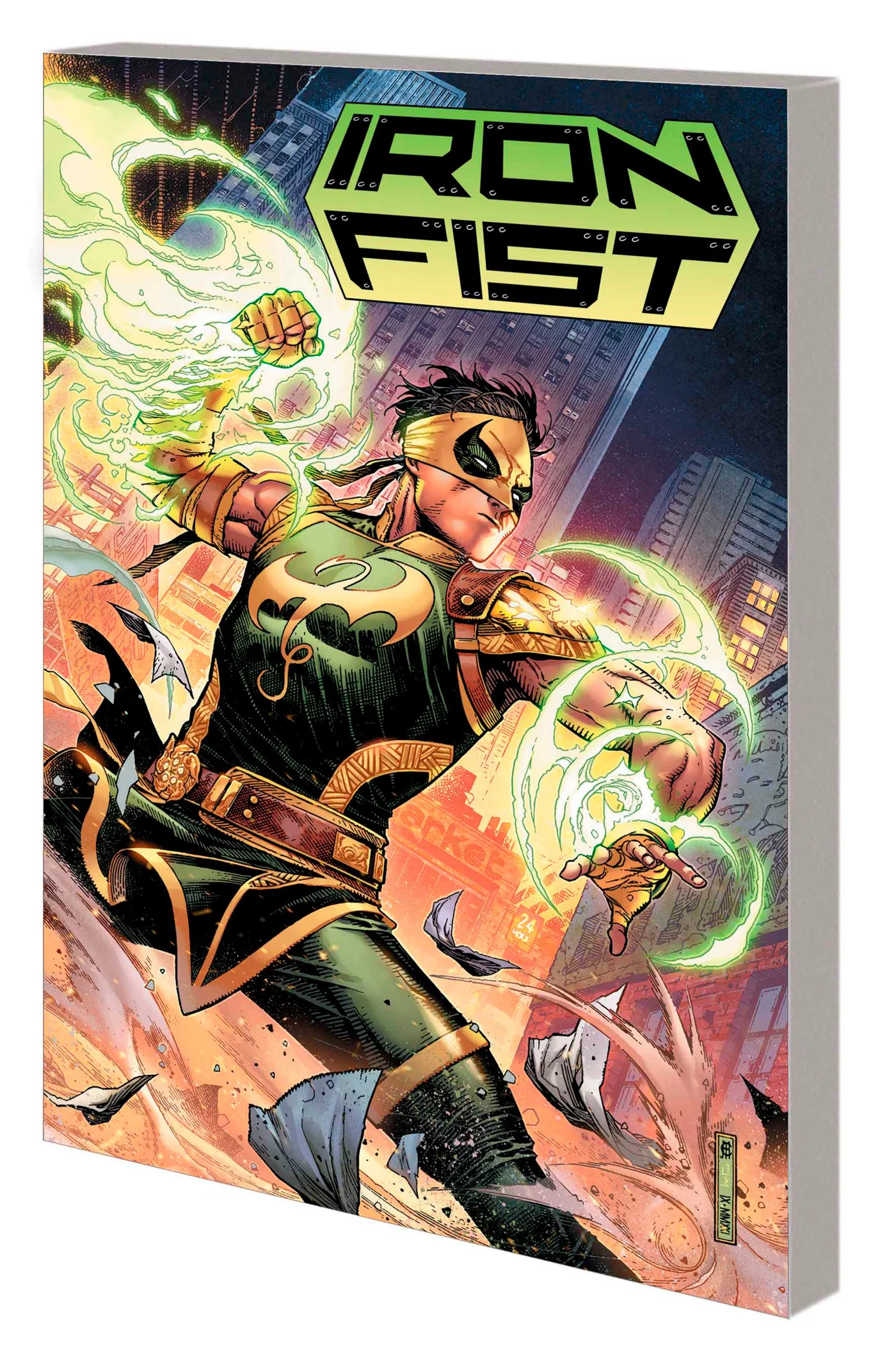 IRON FIST: THE SHATTERED SWORD TPB