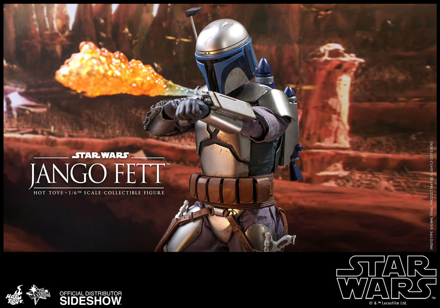Jango Fett MMS589 | Sixth Scale Action Figure | Hot Toys - Image 18