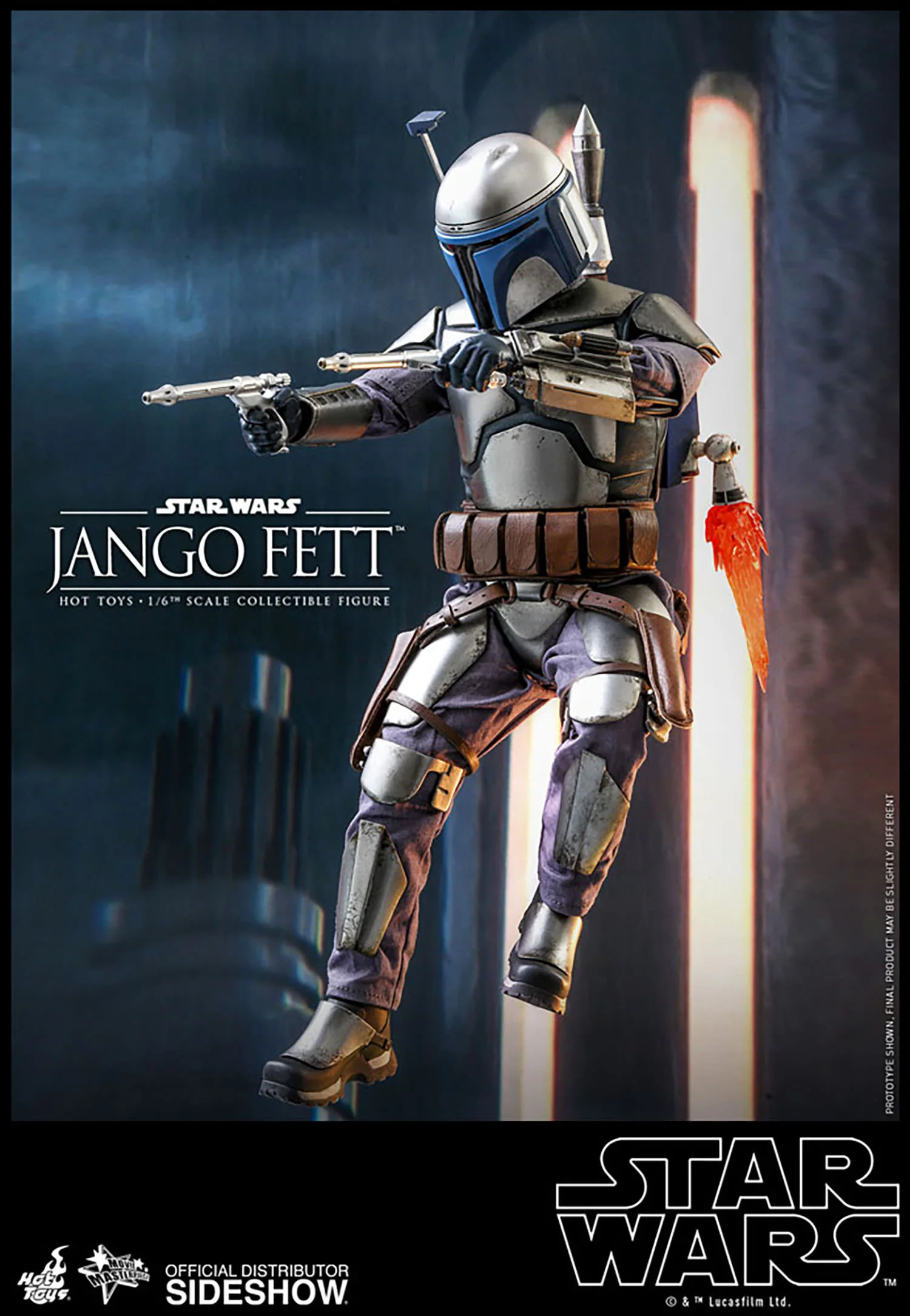 Jango Fett MMS589 | Sixth Scale Action Figure | Hot Toys - Image 7