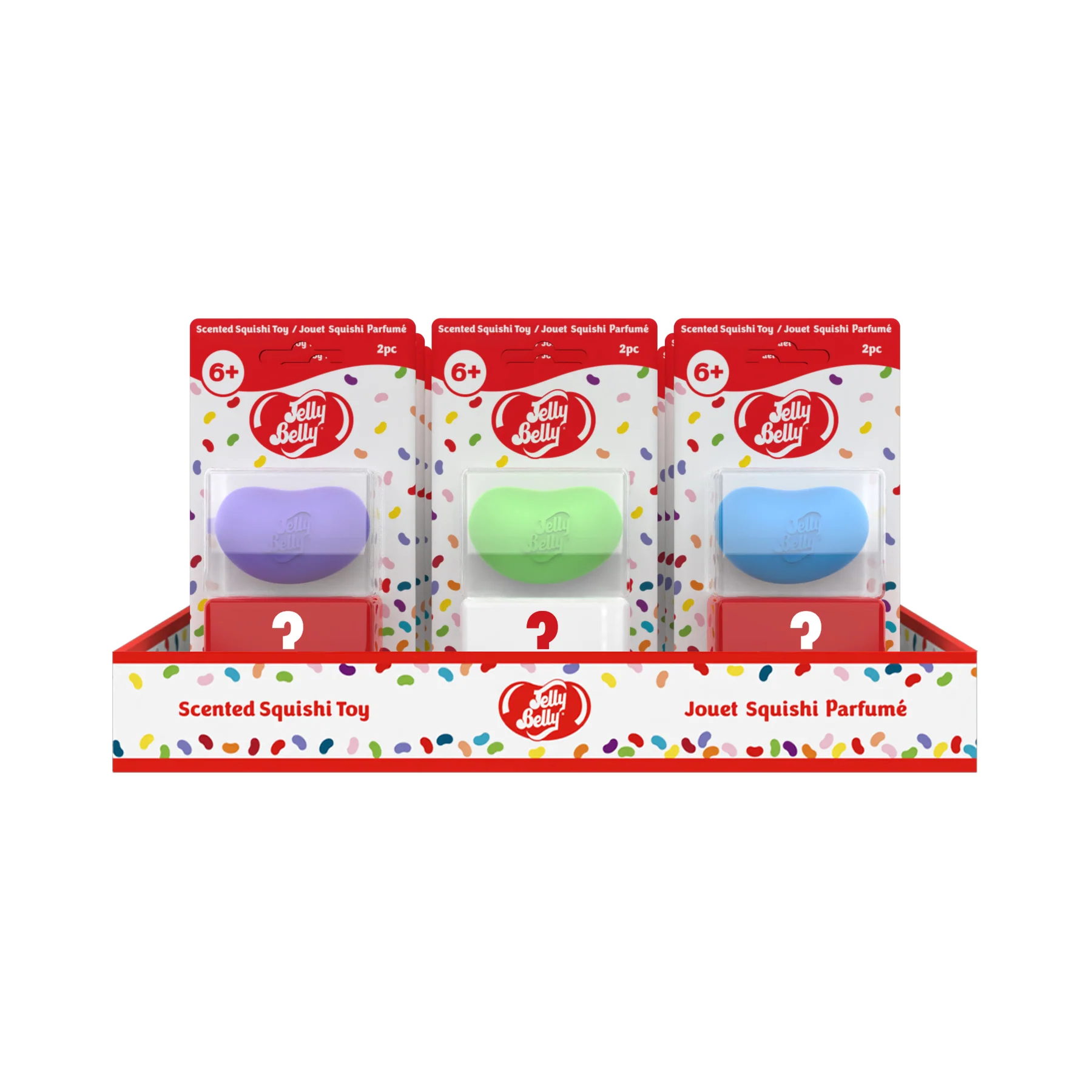 Jelly Belly Little Bean 2-Pack (Scented Squishi Toy) Various Styles - Image 2