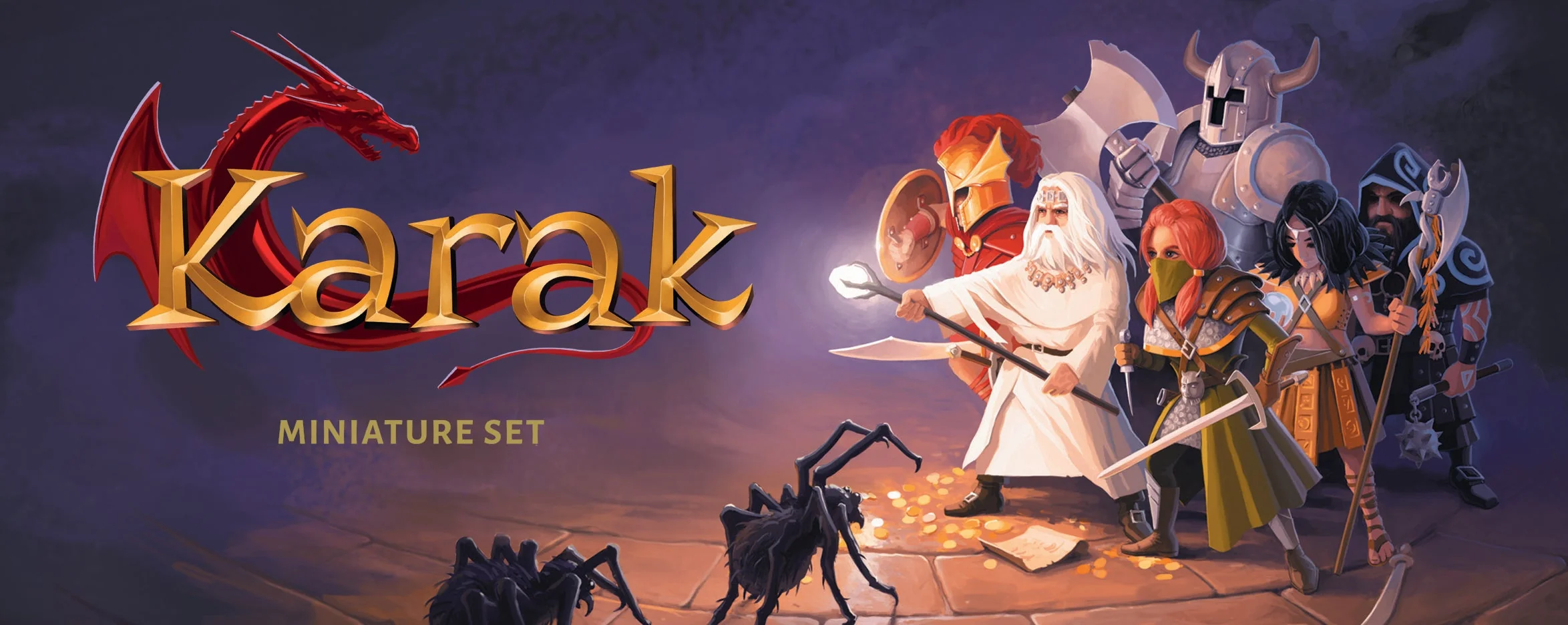 Karak Miniature Set | Board Games | Outset Media