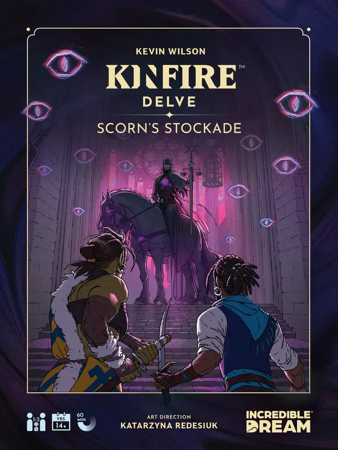 KINFIRE DELVE: SCORN'S STOCKADE | BOARD GAME | INCREDIBLE DREAM STUDIOS