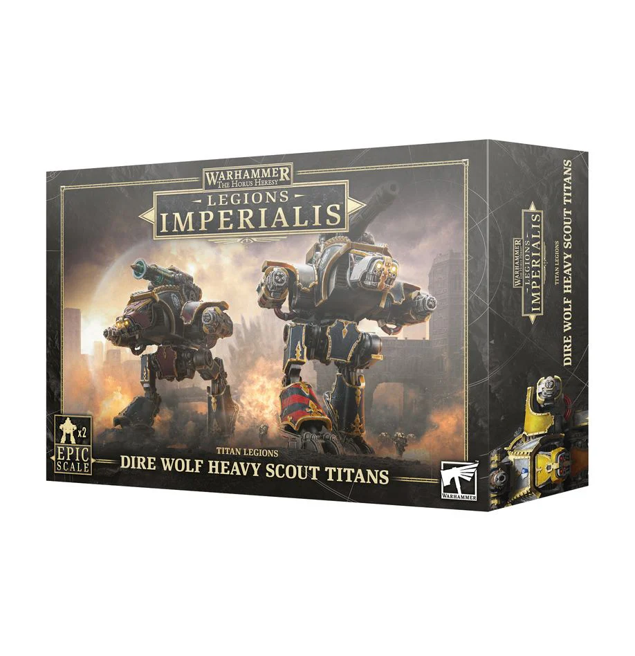 Legion Imperialis Dire Wolf Heavy Scout Titans