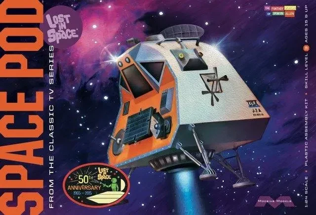 Lost in Space® Space Pod | Model Kit | Moebius Models