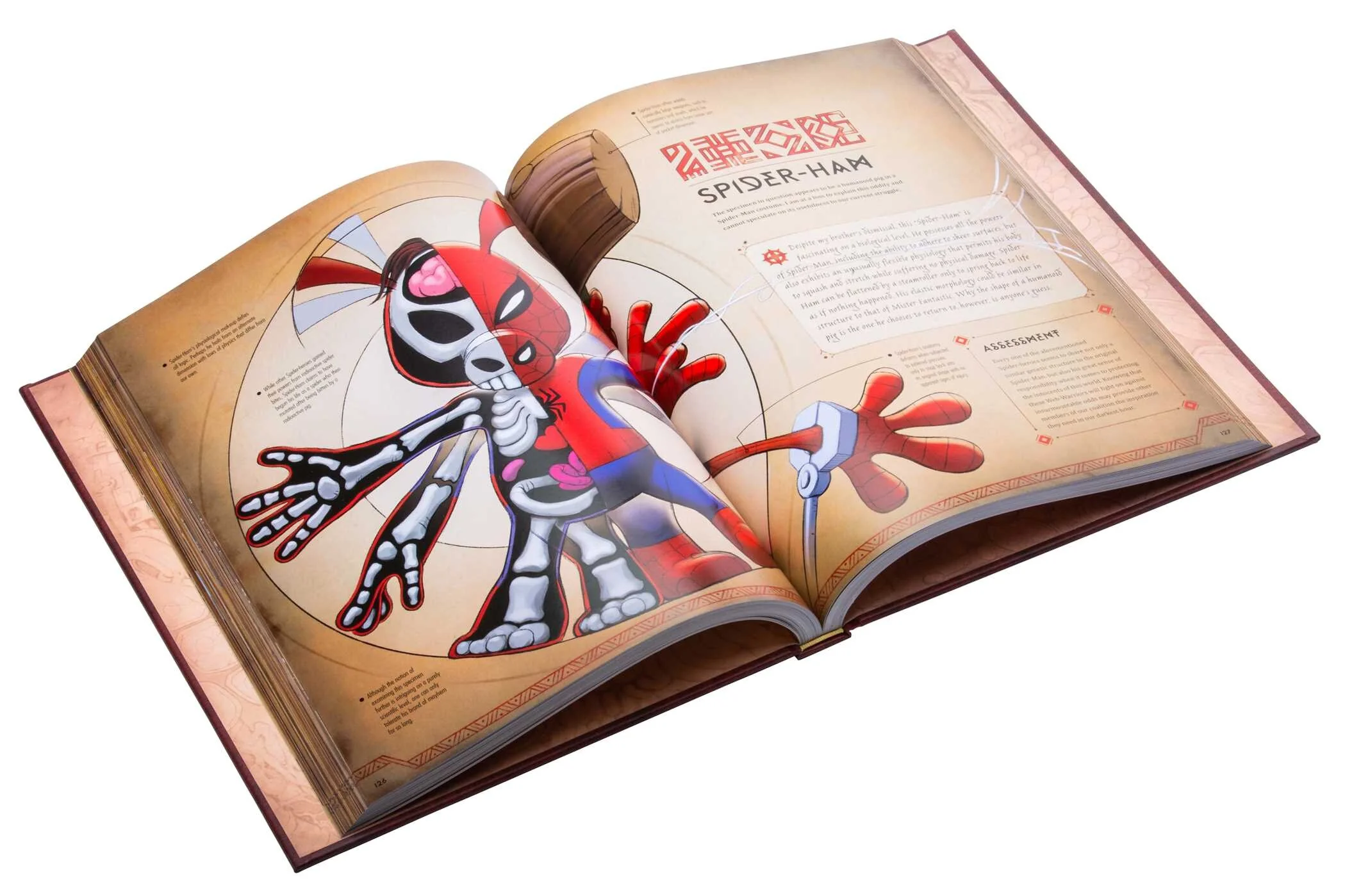 Marvel Anatomy: A Scientific Study of the Superhuman (Hardcover) - Image 2