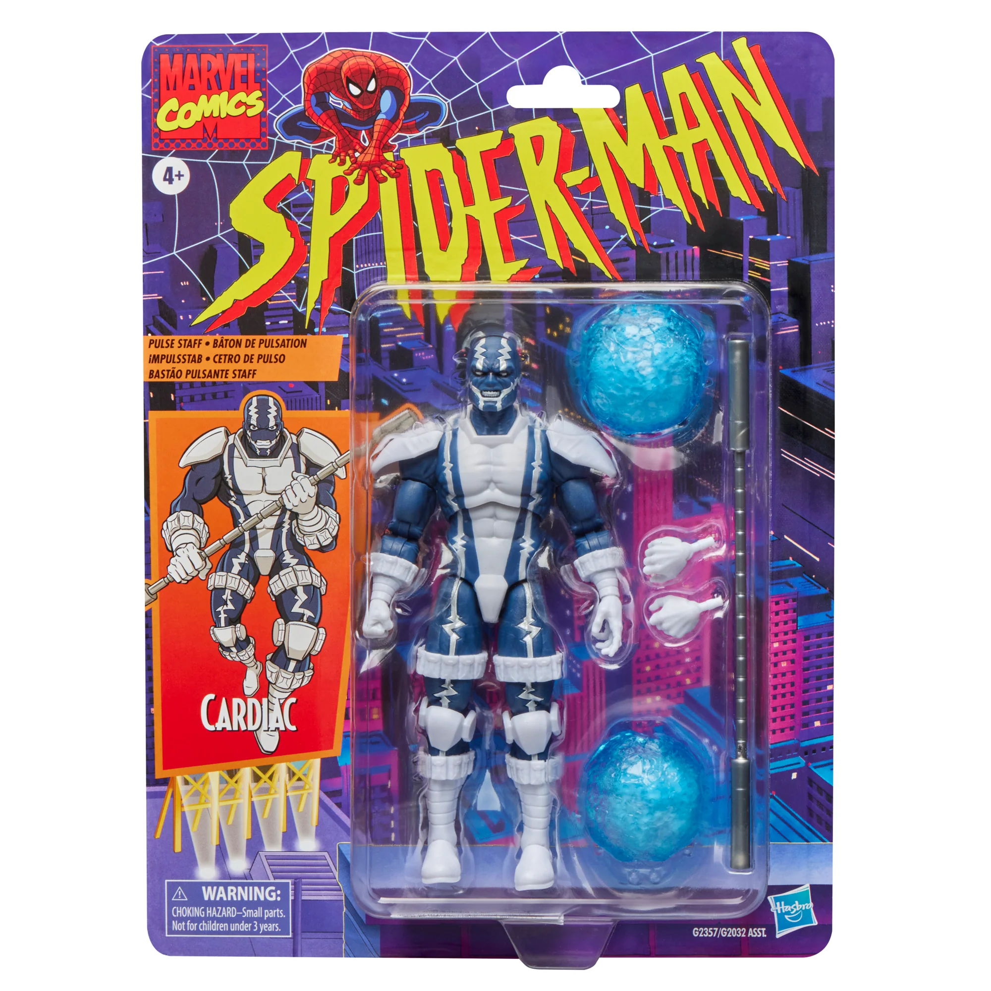 Marvel Legends Series Cardiac Retro Cardback (Spider-Man Comics) | Action Figure | Hasbro - Image 2