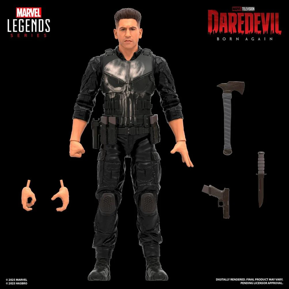 Marvel Legends Series Daredevil: Born Again Punisher | Action Figure | Hasbro - Image 2