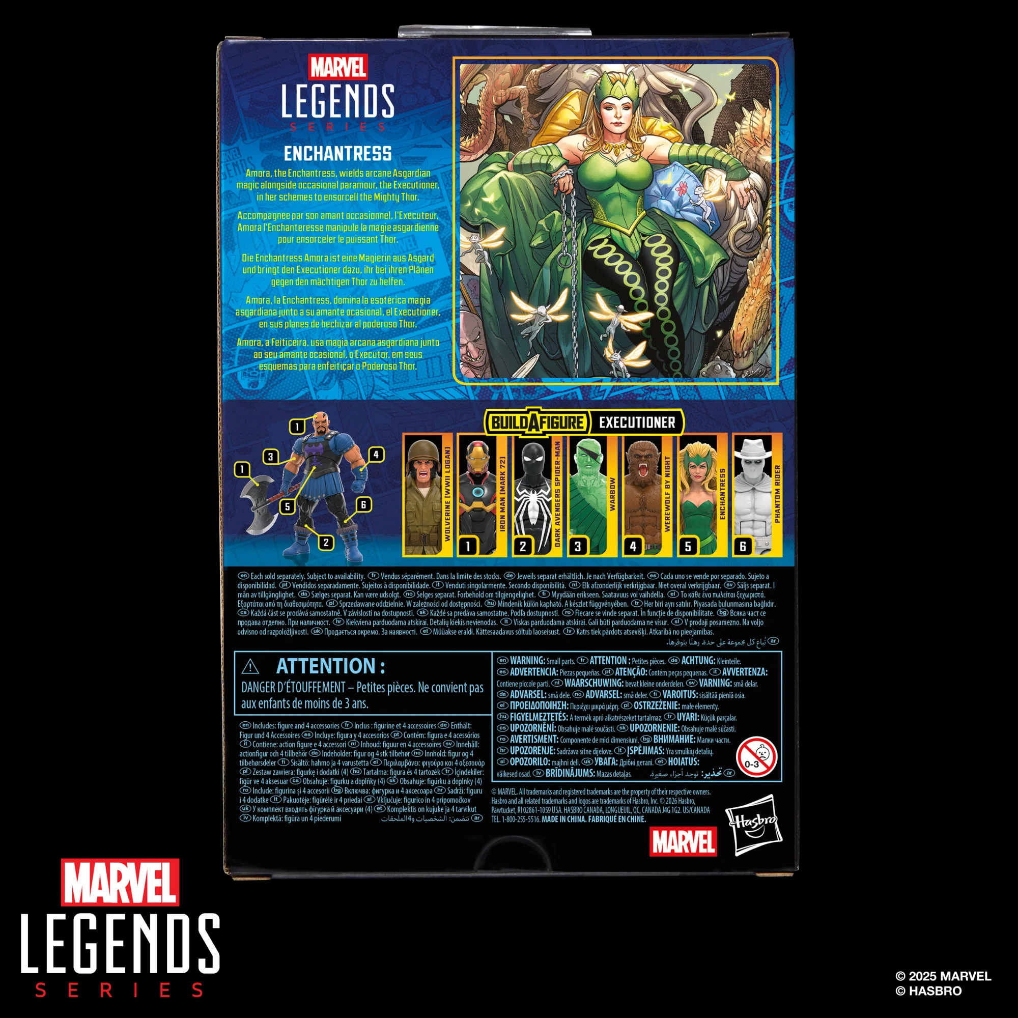 Enchantress (Thor) Action Figure | Executioner BAF | Marvel Legends - Image 6
