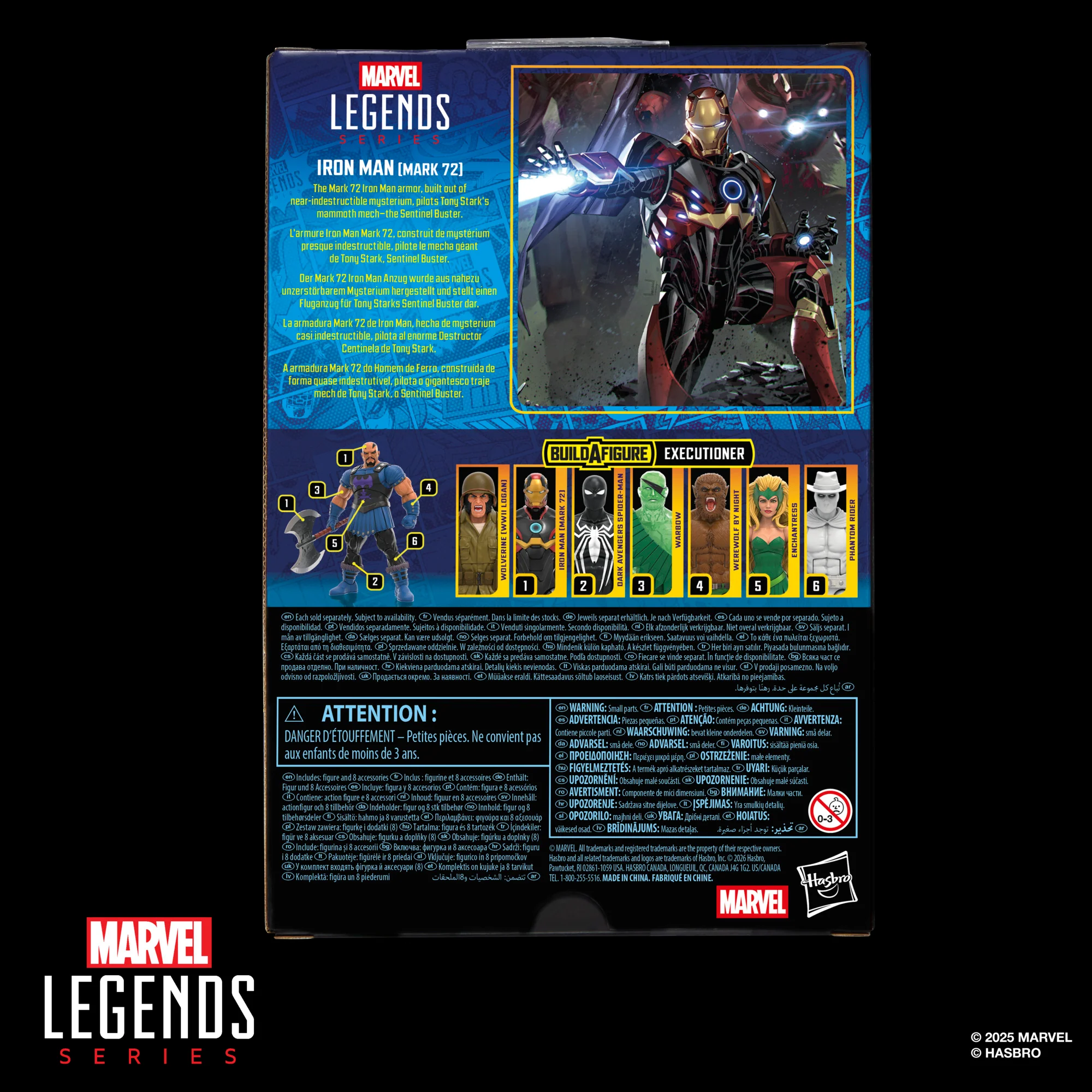 Iron Man (Mark 72) Action Figure | Executioner BAF | Marvel Legends - Image 4