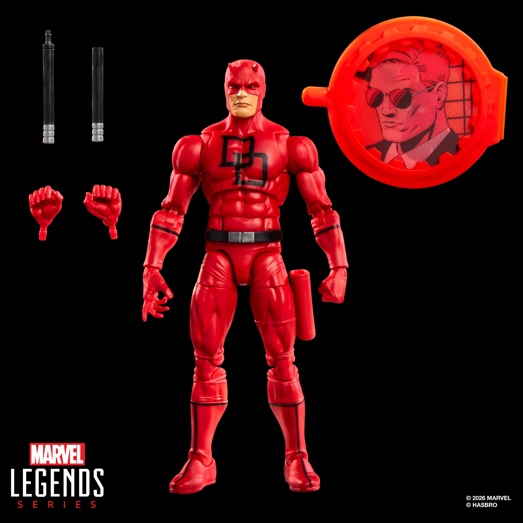 Marvel Legends Series Secret Wars Daredevil | 6 Inch Action Figure | Hasbro - Image 13