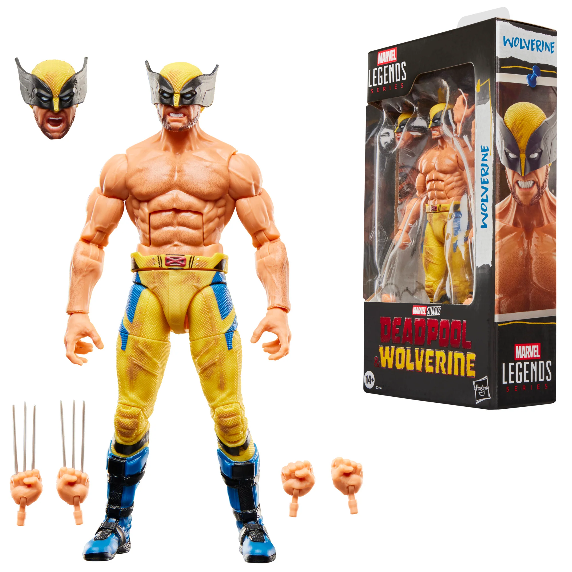 [PREORDER] Marvel Legends Series Wolverine, Marvel Studios' Deadpool & Wolverine Movie {TARGET EXCLUSIVE) | Action Figure | Hasbro - Image 2