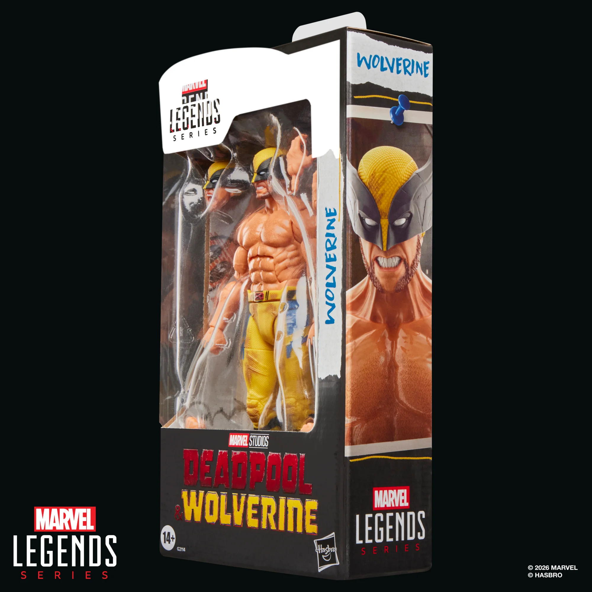 [PREORDER] Marvel Legends Series Wolverine, Marvel Studios' Deadpool & Wolverine Movie {TARGET EXCLUSIVE) | Action Figure | Hasbro - Image 3