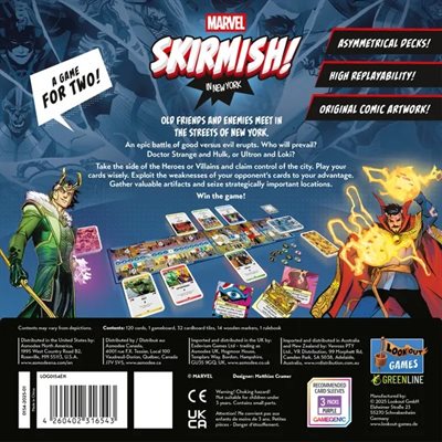 Marvel: Skirmish in New York | Boardgame | Look Out Games - Image 2