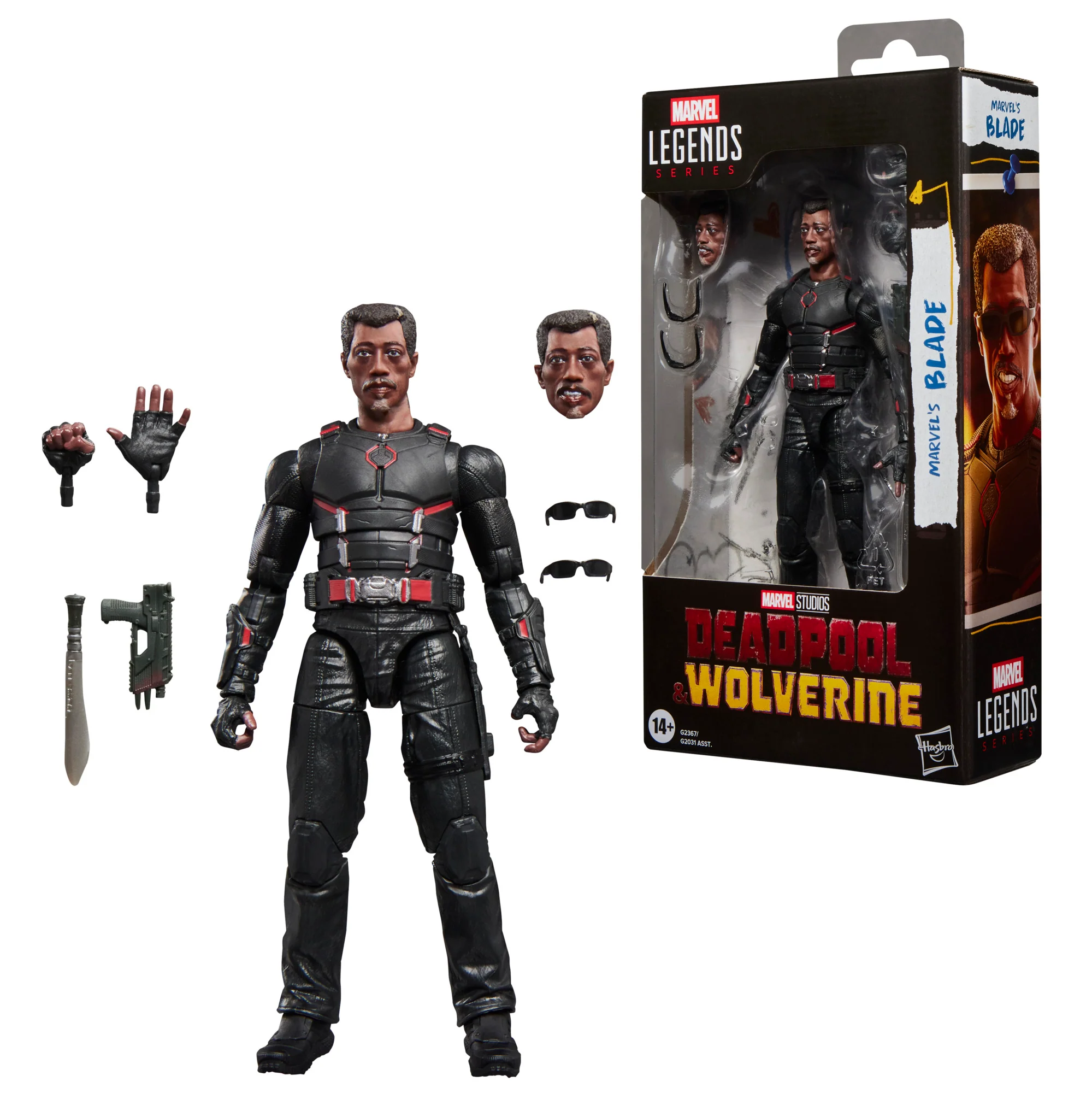 Marvel's Blade (Marvel Studios' Deadpool & Wolverine) | Marvel Legends Action Figure | Hasbro - Image 10