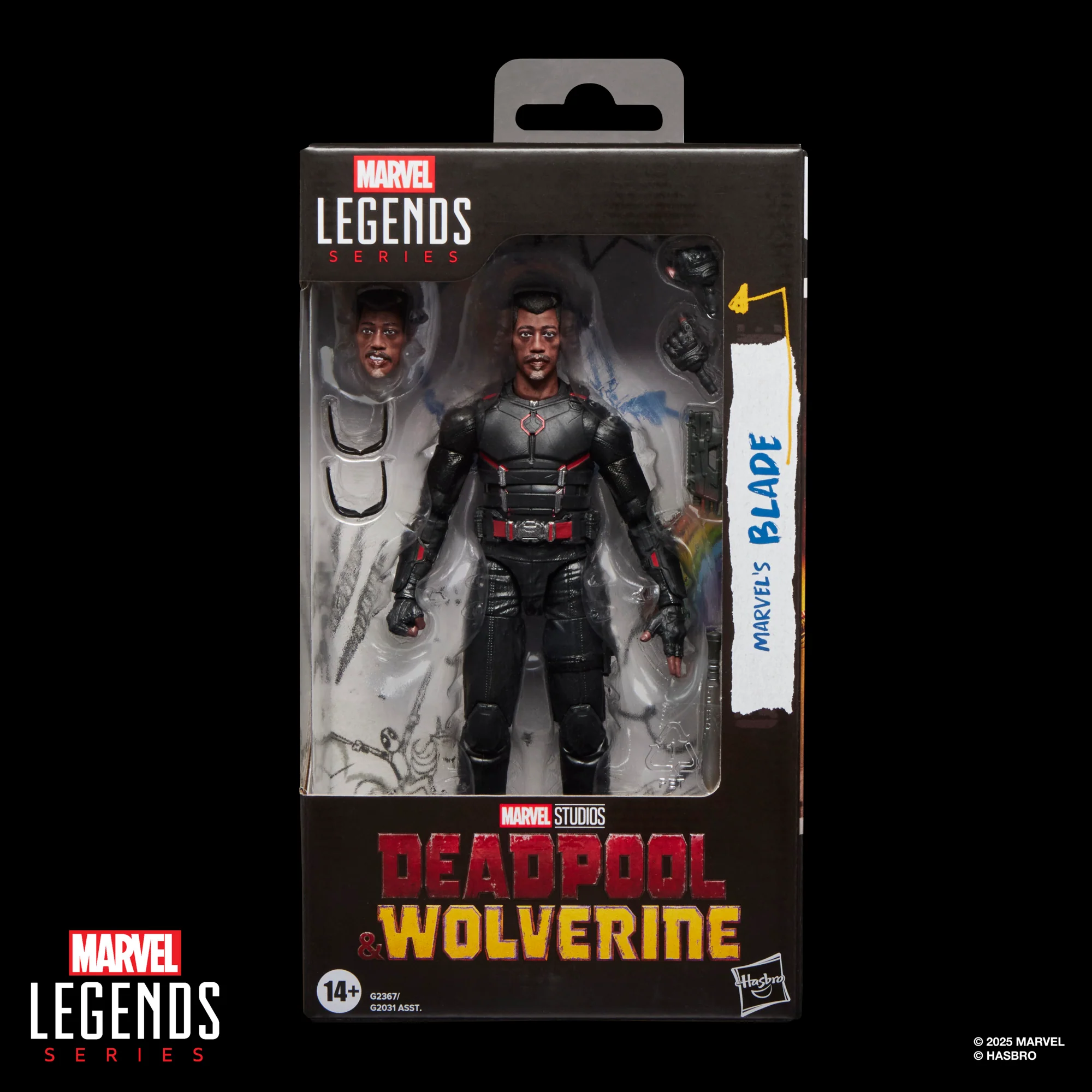 Marvel's Blade (Marvel Studios' Deadpool & Wolverine) | Marvel Legends Action Figure | Hasbro - Image 2