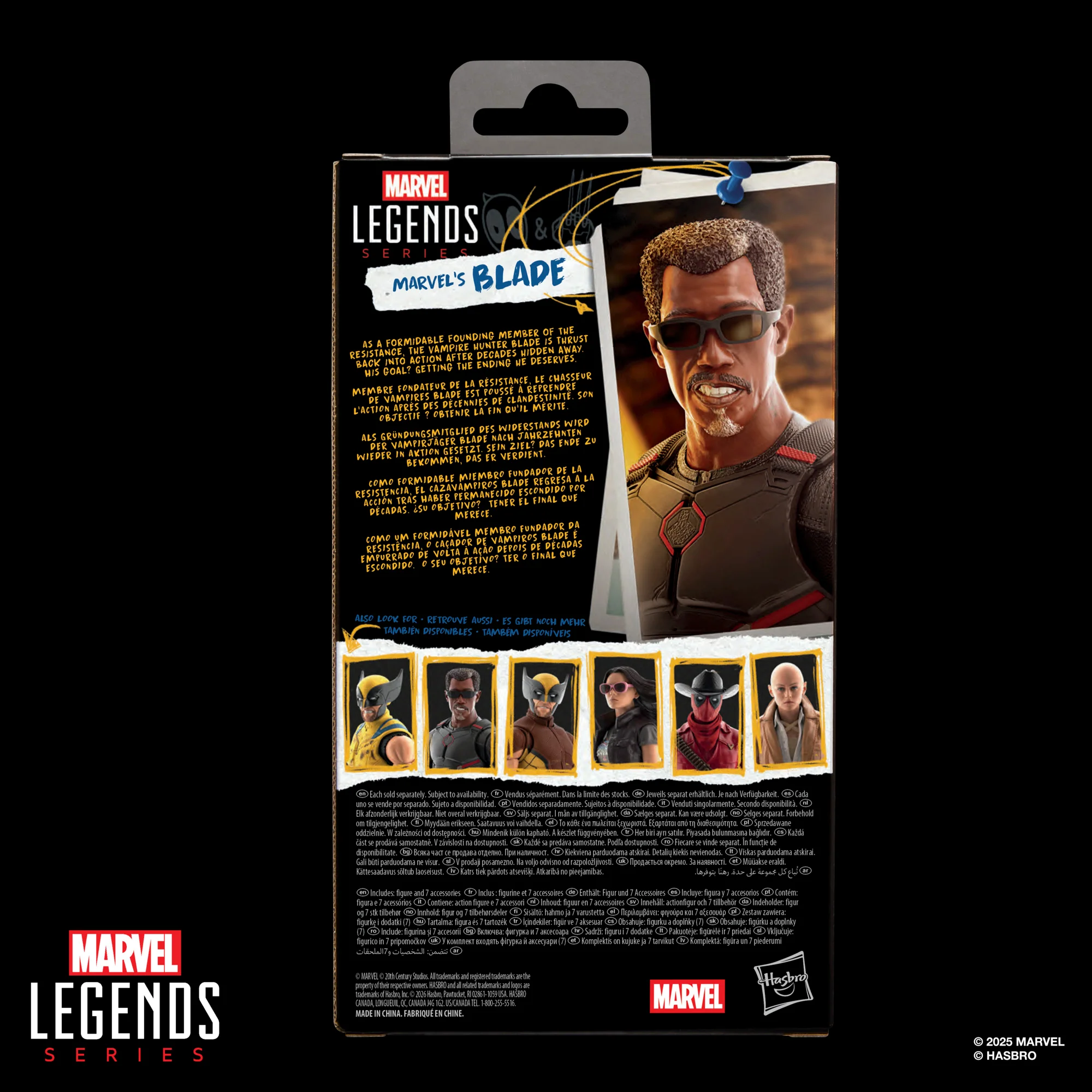 Marvel's Blade (Marvel Studios' Deadpool & Wolverine) | Marvel Legends Action Figure | Hasbro - Image 4