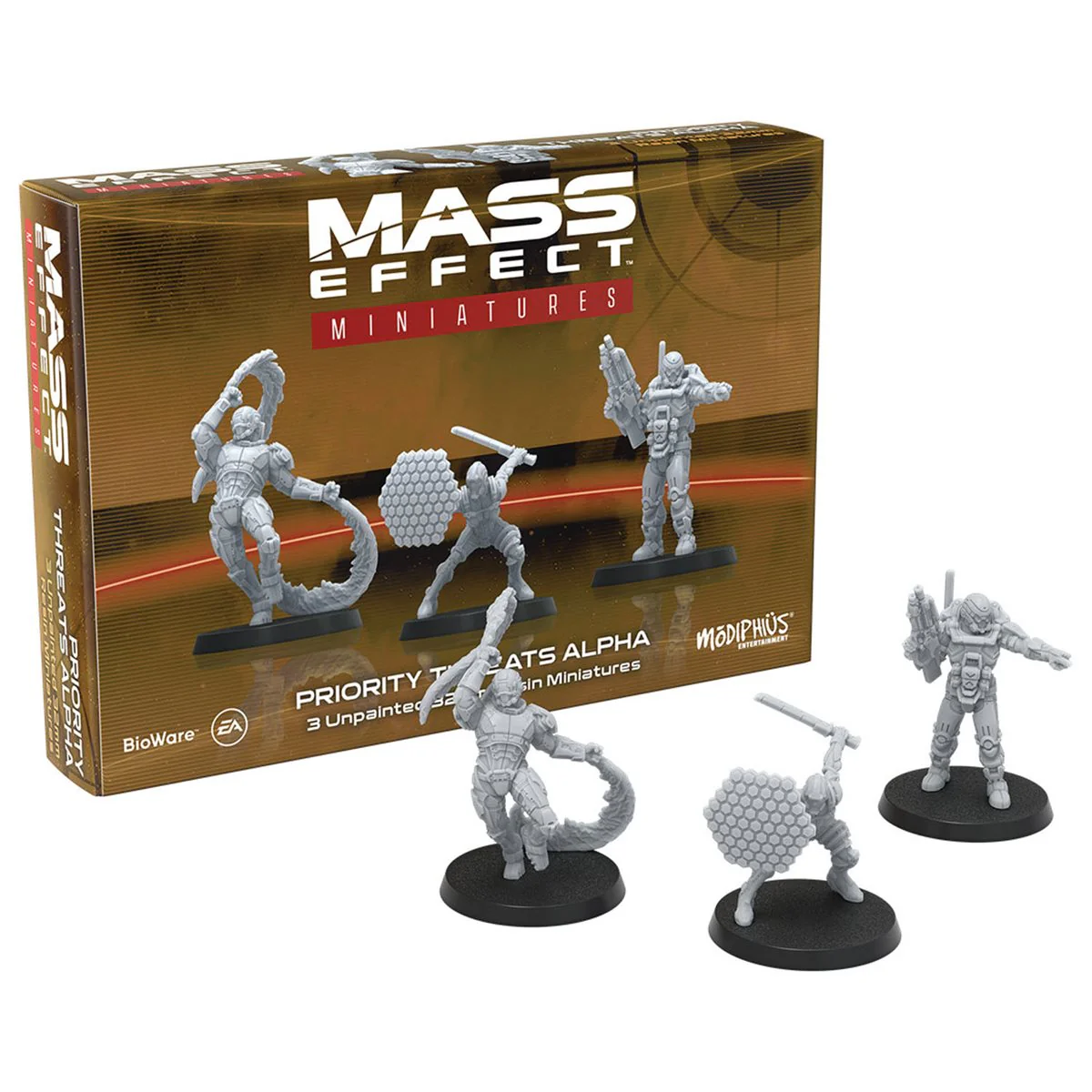 Mass Effect - The Board Game: Miniatures: Priority Threats Alpha | Board Game | Modiphius Entertainment - Image 2