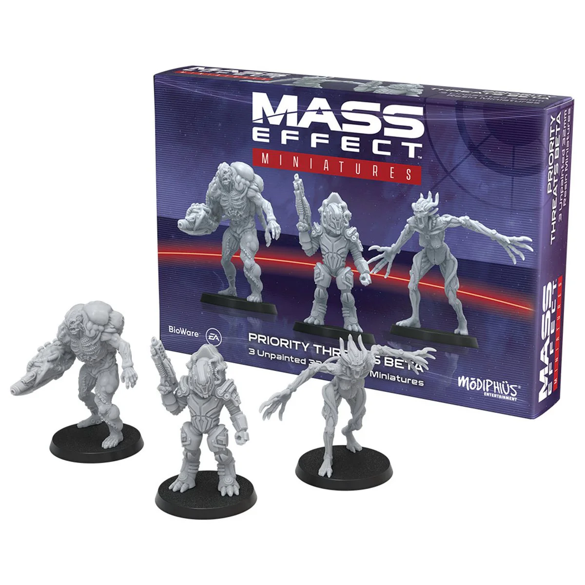 Mass Effect - The Board Game: Miniatures: Priority Threats Beta | Board Game | Modiphius Entertainment - Image 2