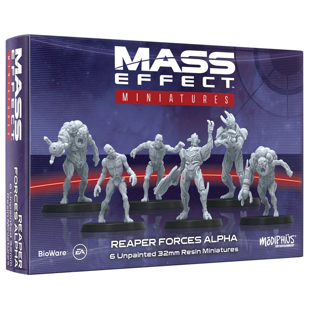 Mass Effect - The Board Game: Miniatures: Reaper Forces Alpha | Board Game | Modiphius Entertainment