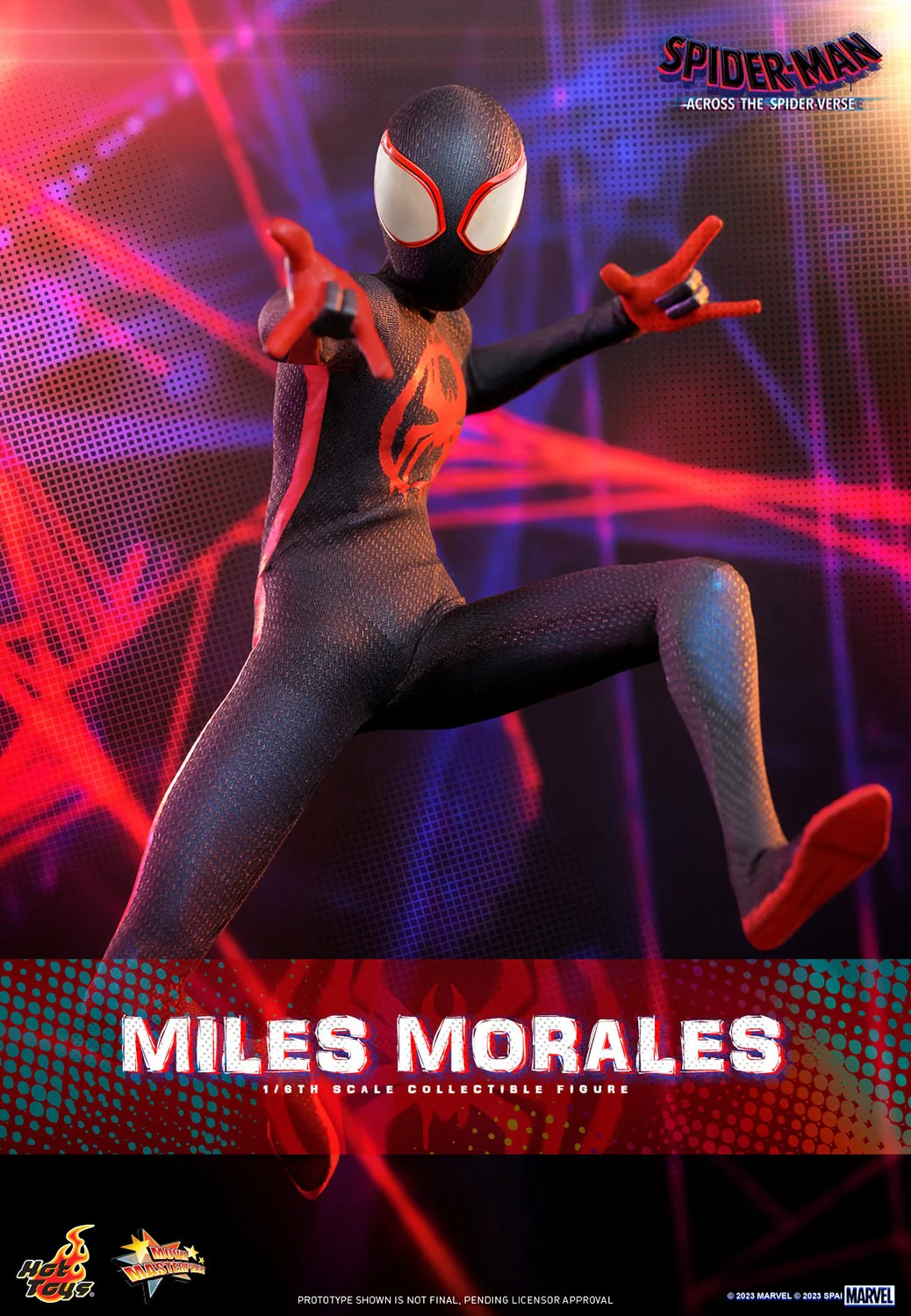 Miles Morales Sixth Scale Collectible Figure – Spider-Man: Across the Spider-Verse (Hot Toys) | Heroes World