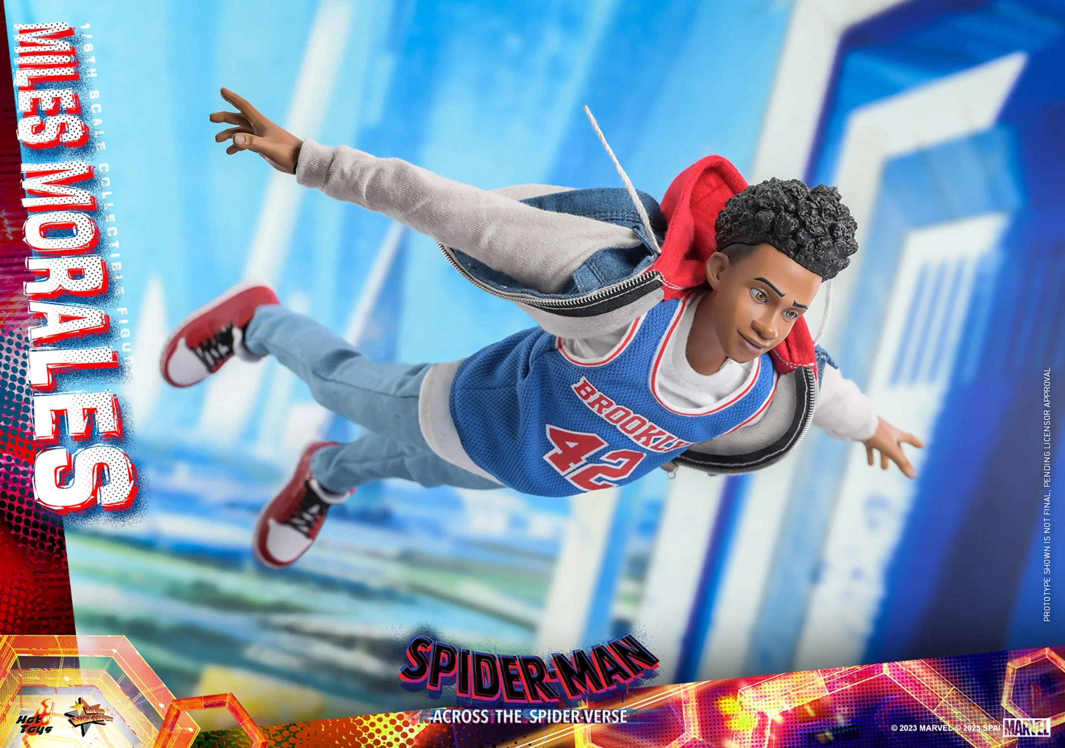 Miles Morales Sixth Scale Collectible Figure – Spider-Man: Across the Spider-Verse (Hot Toys) | Heroes World - Image 10
