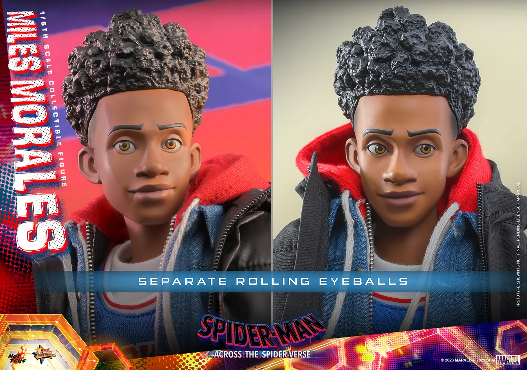 Miles Morales Sixth Scale Collectible Figure – Spider-Man: Across the Spider-Verse (Hot Toys) | Heroes World - Image 12