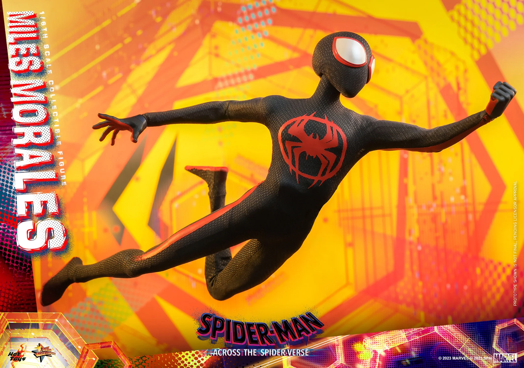 Miles Morales Sixth Scale Collectible Figure – Spider-Man: Across the Spider-Verse (Hot Toys) | Heroes World - Image 15