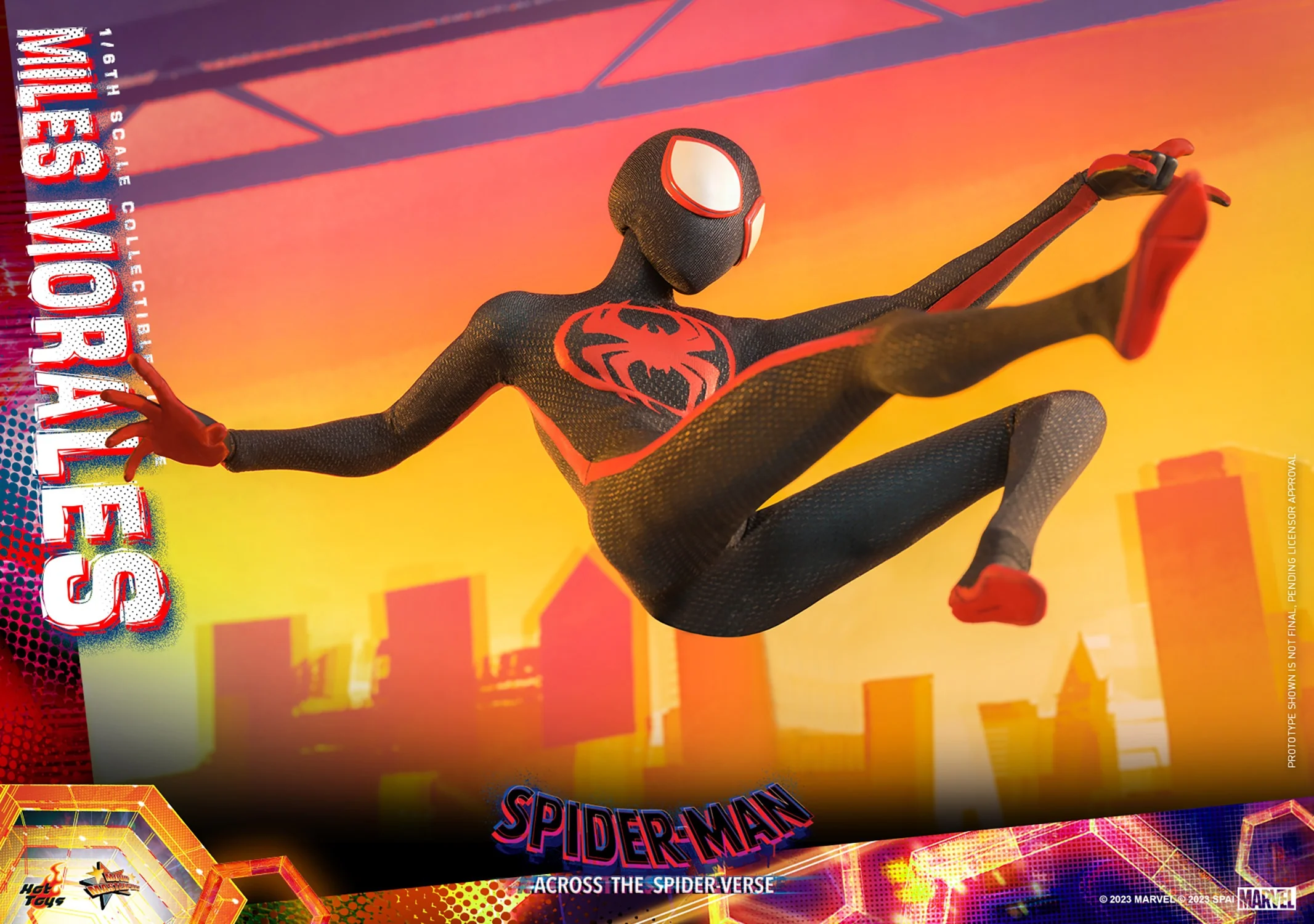 Miles Morales Sixth Scale Collectible Figure – Spider-Man: Across the Spider-Verse (Hot Toys) | Heroes World - Image 16