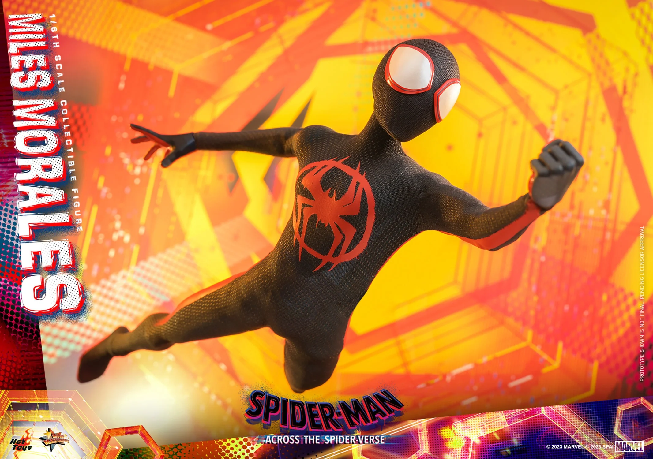 Miles Morales Sixth Scale Collectible Figure – Spider-Man: Across the Spider-Verse (Hot Toys) | Heroes World - Image 17