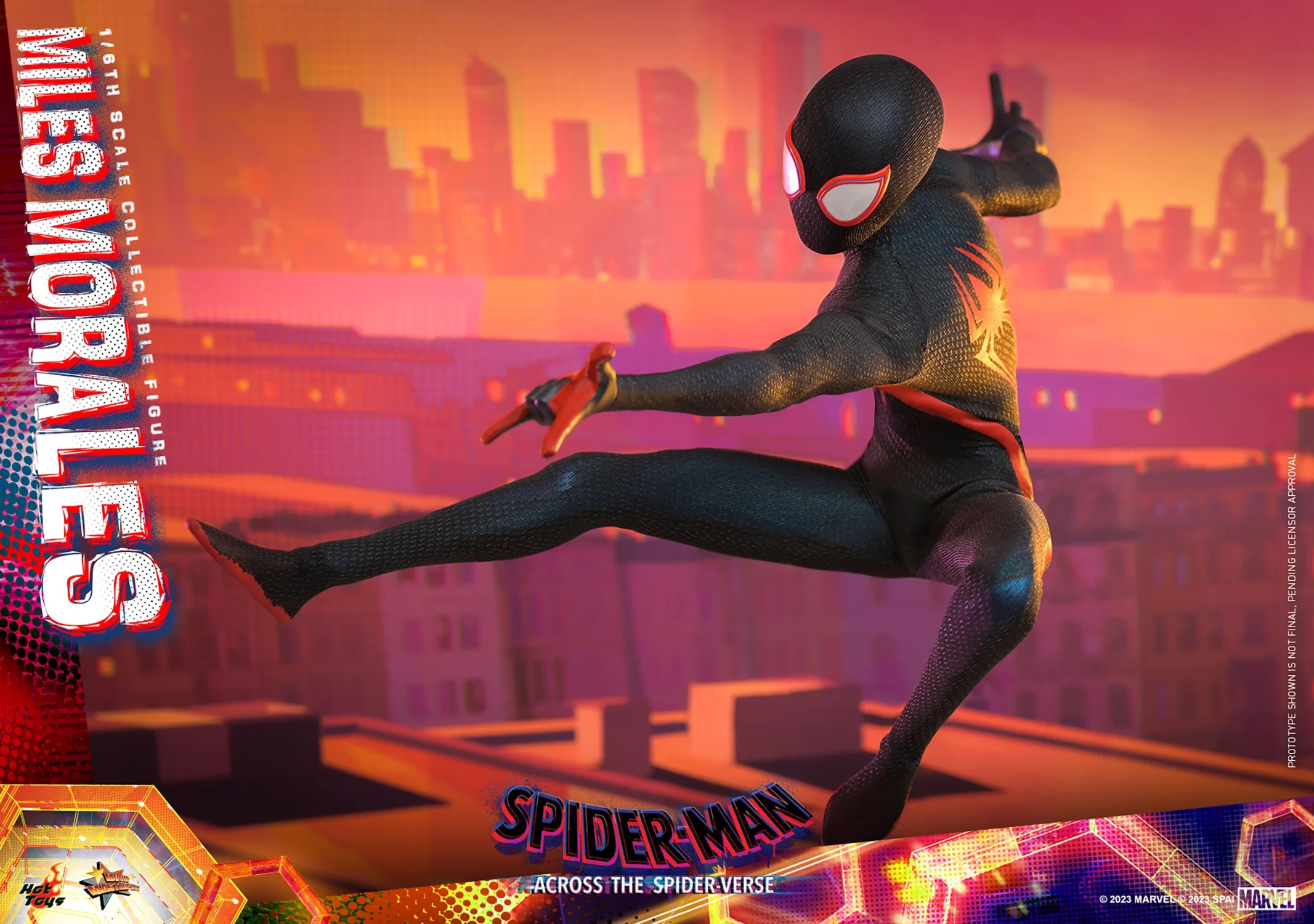 Miles Morales Sixth Scale Collectible Figure – Spider-Man: Across the Spider-Verse (Hot Toys) | Heroes World - Image 18