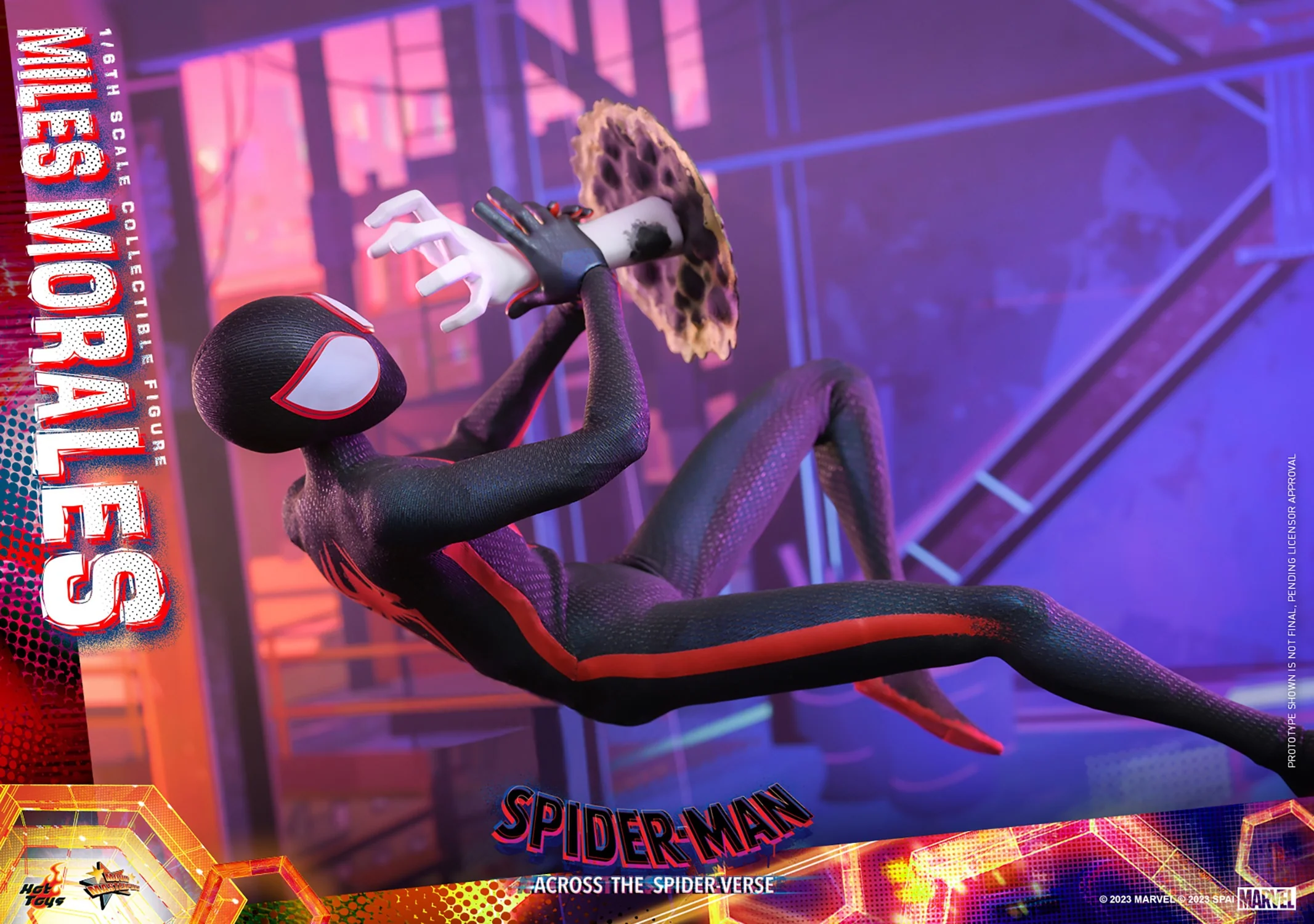 Miles Morales Sixth Scale Collectible Figure – Spider-Man: Across the Spider-Verse (Hot Toys) | Heroes World - Image 20