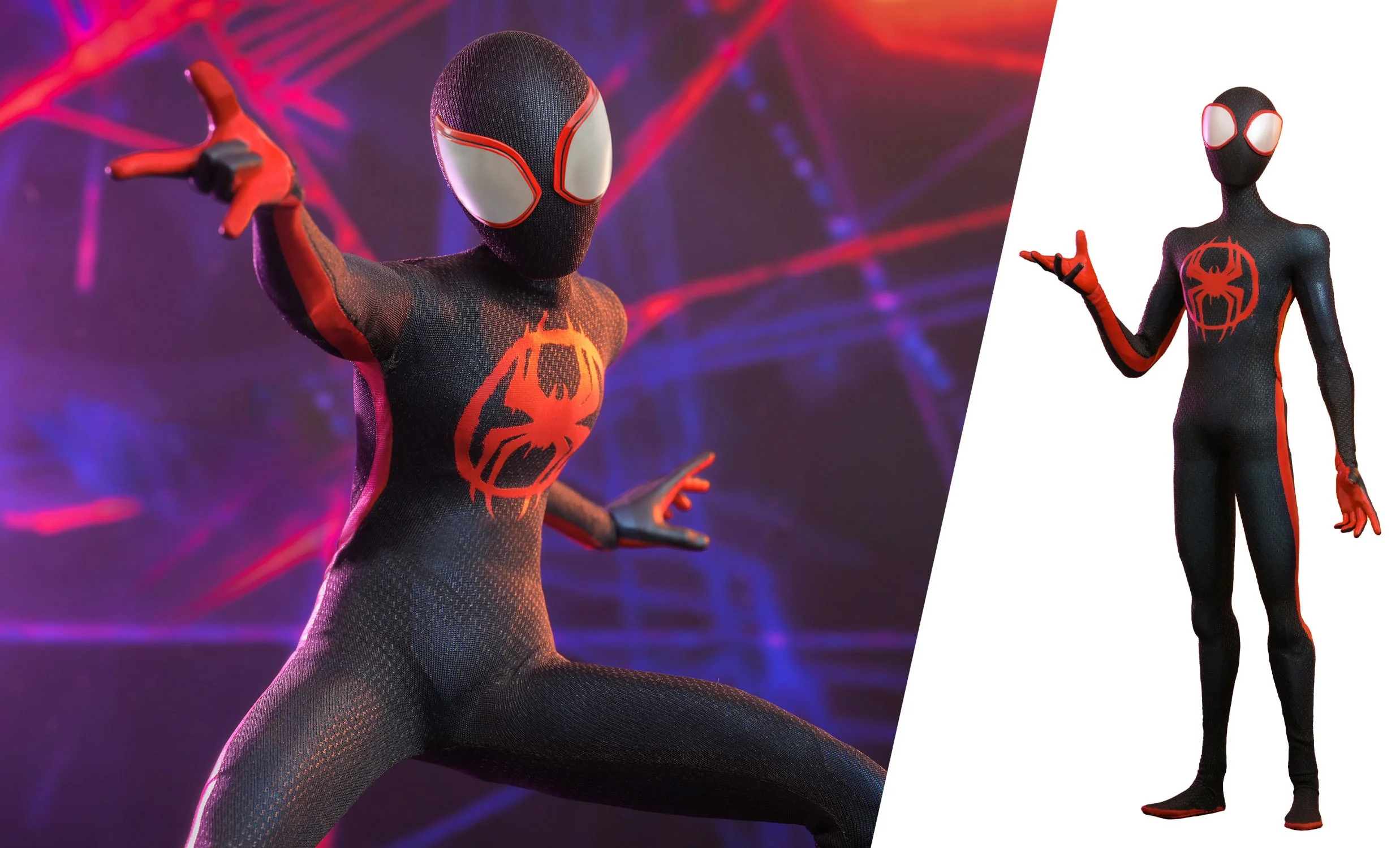 Miles Morales Sixth Scale Collectible Figure – Spider-Man: Across the Spider-Verse (Hot Toys) | Heroes World - Image 26
