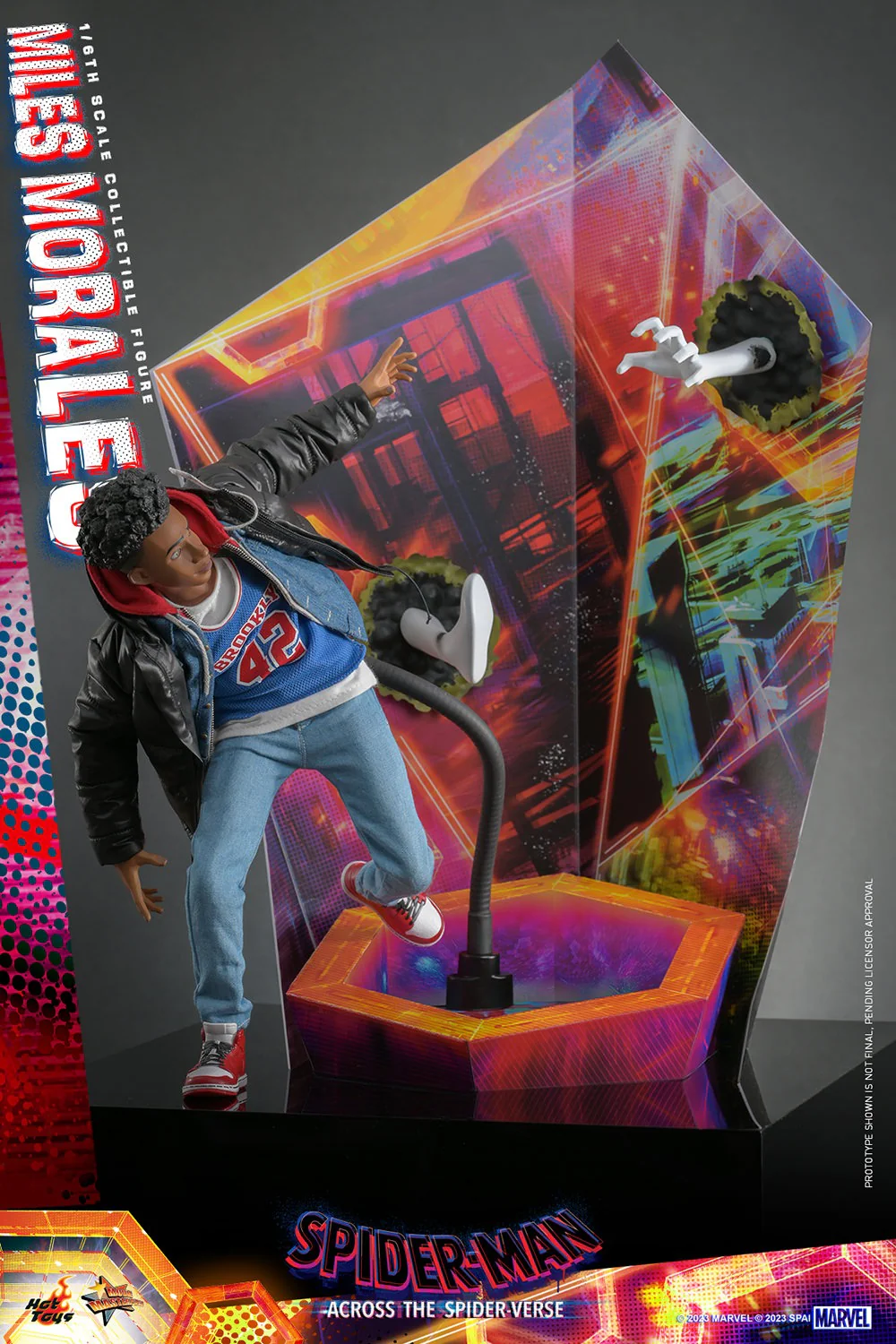 Miles Morales Sixth Scale Collectible Figure – Spider-Man: Across the Spider-Verse (Hot Toys) | Heroes World - Image 3