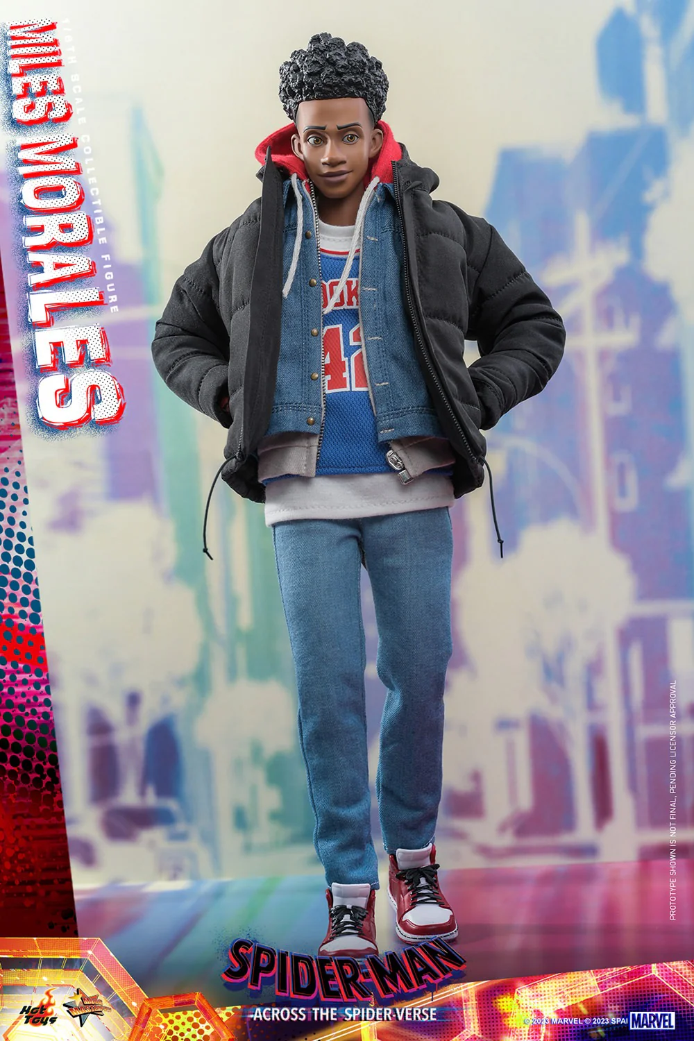 Miles Morales Sixth Scale Collectible Figure – Spider-Man: Across the Spider-Verse (Hot Toys) | Heroes World - Image 4