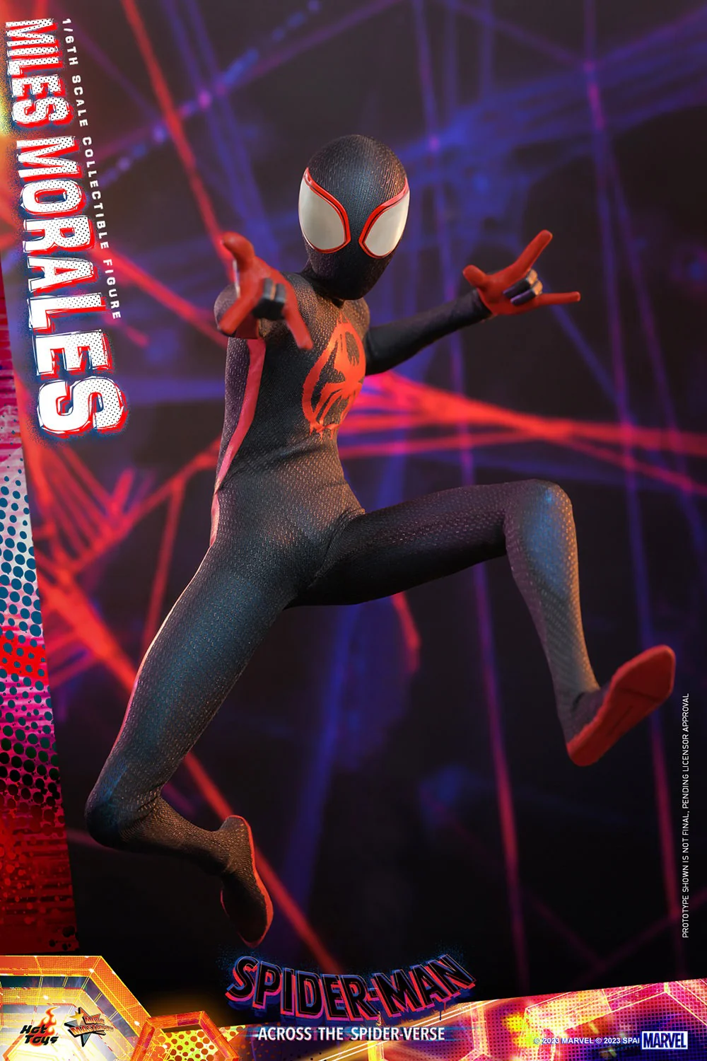 Miles Morales Sixth Scale Collectible Figure – Spider-Man: Across the Spider-Verse (Hot Toys) | Heroes World - Image 5