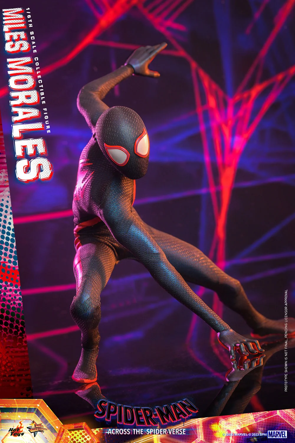Miles Morales Sixth Scale Collectible Figure – Spider-Man: Across the Spider-Verse (Hot Toys) | Heroes World - Image 6
