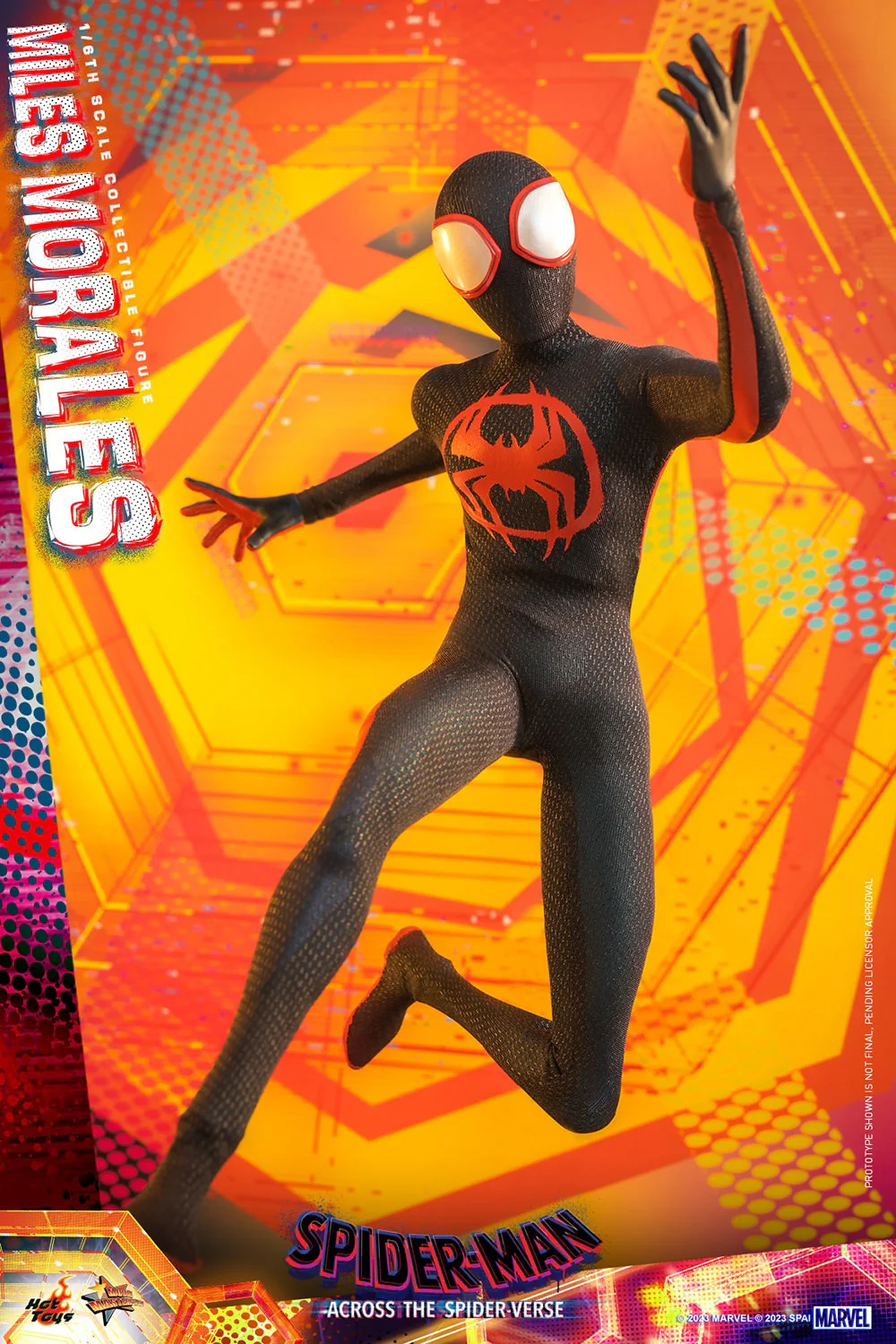 Miles Morales Sixth Scale Collectible Figure – Spider-Man: Across the Spider-Verse (Hot Toys) | Heroes World - Image 7