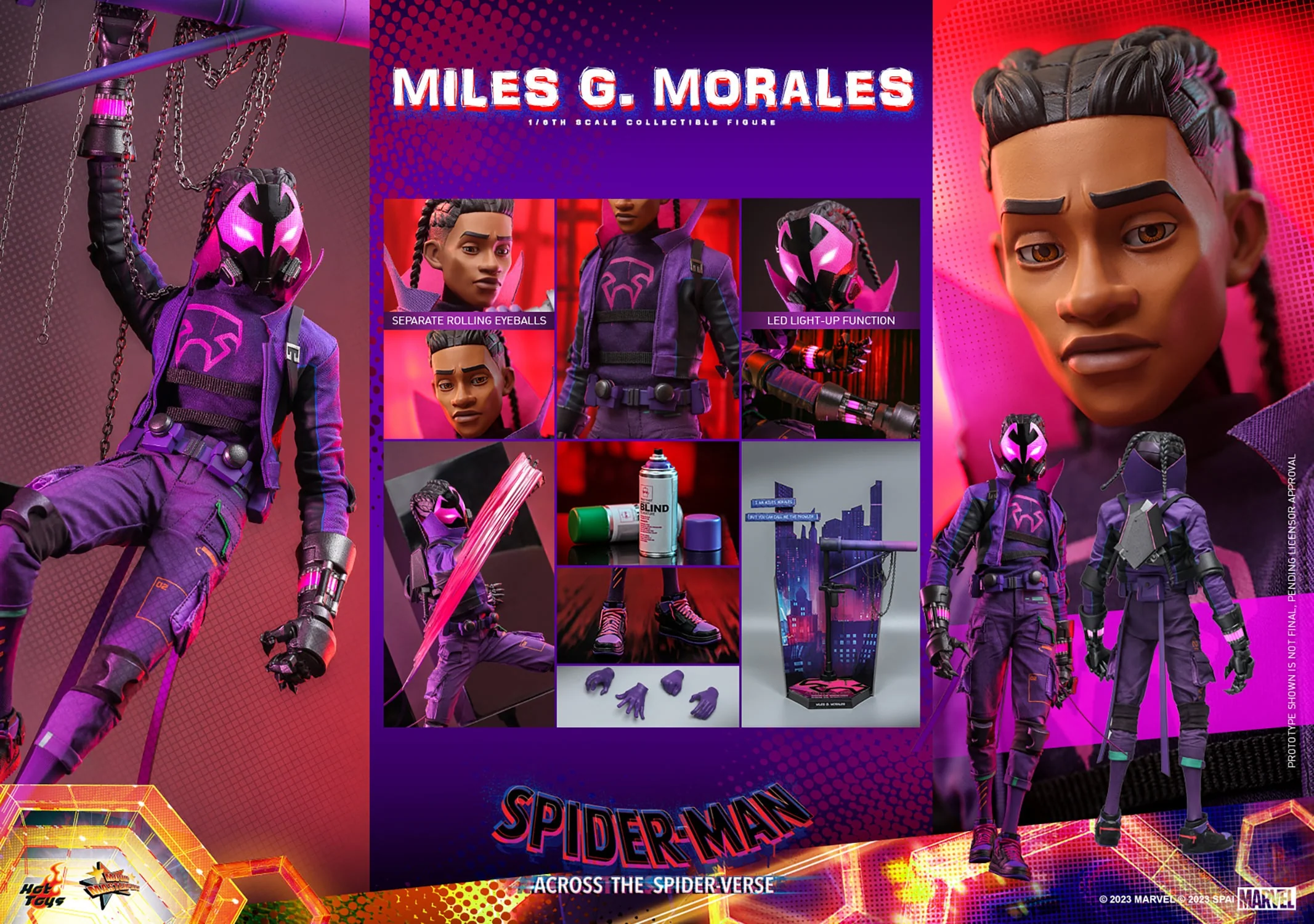 Miles G. Morales Sixth Scale Figure - Image 21