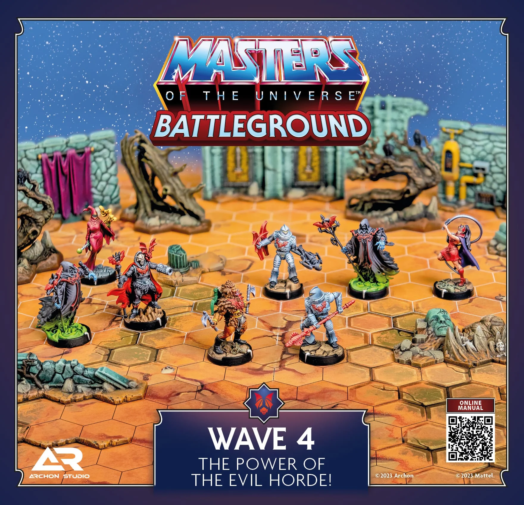 MOTU BATTLEGROUND WAVE 4: THE POWER OF THE EVIL HORDE | Miniature Game | Archon Studios