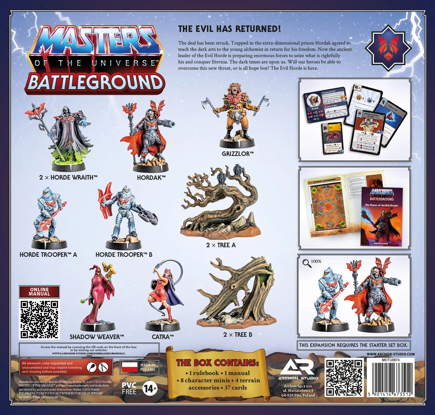 MOTU BATTLEGROUND WAVE 4: THE POWER OF THE EVIL HORDE | Miniature Game | Archon Studios - Image 2