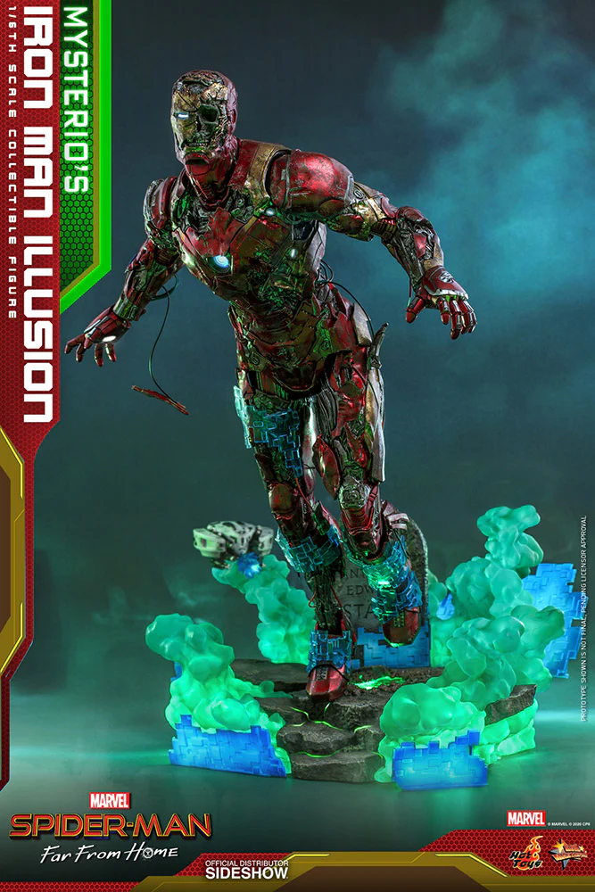 Mysterio's Iron Man Illusion MMS580 | Sixth Scale Action Figure | Hot Toys - Image 6