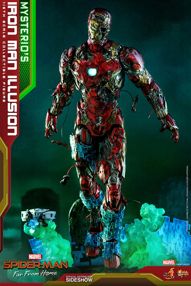 Mysterio's Iron Man Illusion MMS580 | Sixth Scale Action Figure | Hot Toys - Image 8