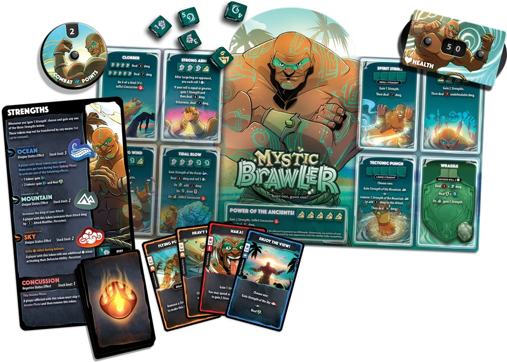 [PREORDER] Mystic Brawler | Hero Pack | Dice Throne - Image 2