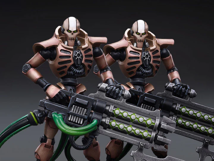 Necrons Szarekhan Dynasty Immortal with Gauss Blaster 1/18 Scale Figure Set