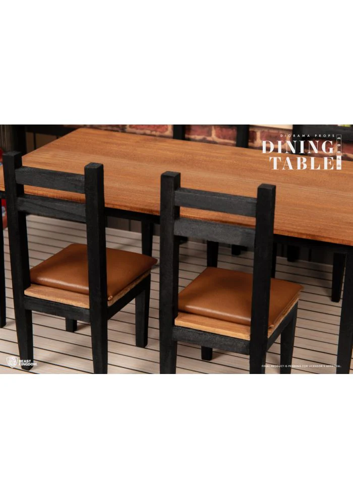 DP-003 Diorama Props Dining table set - Image 3