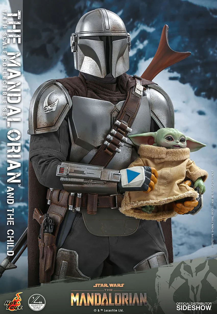 THE MANDALORIAN AND THE CHILD COLLECTIBLE STATUE - Image 3