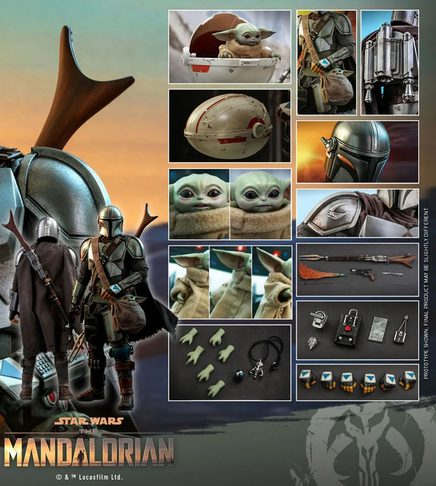 THE MANDALORIAN AND THE CHILD COLLECTIBLE STATUE - Image 5