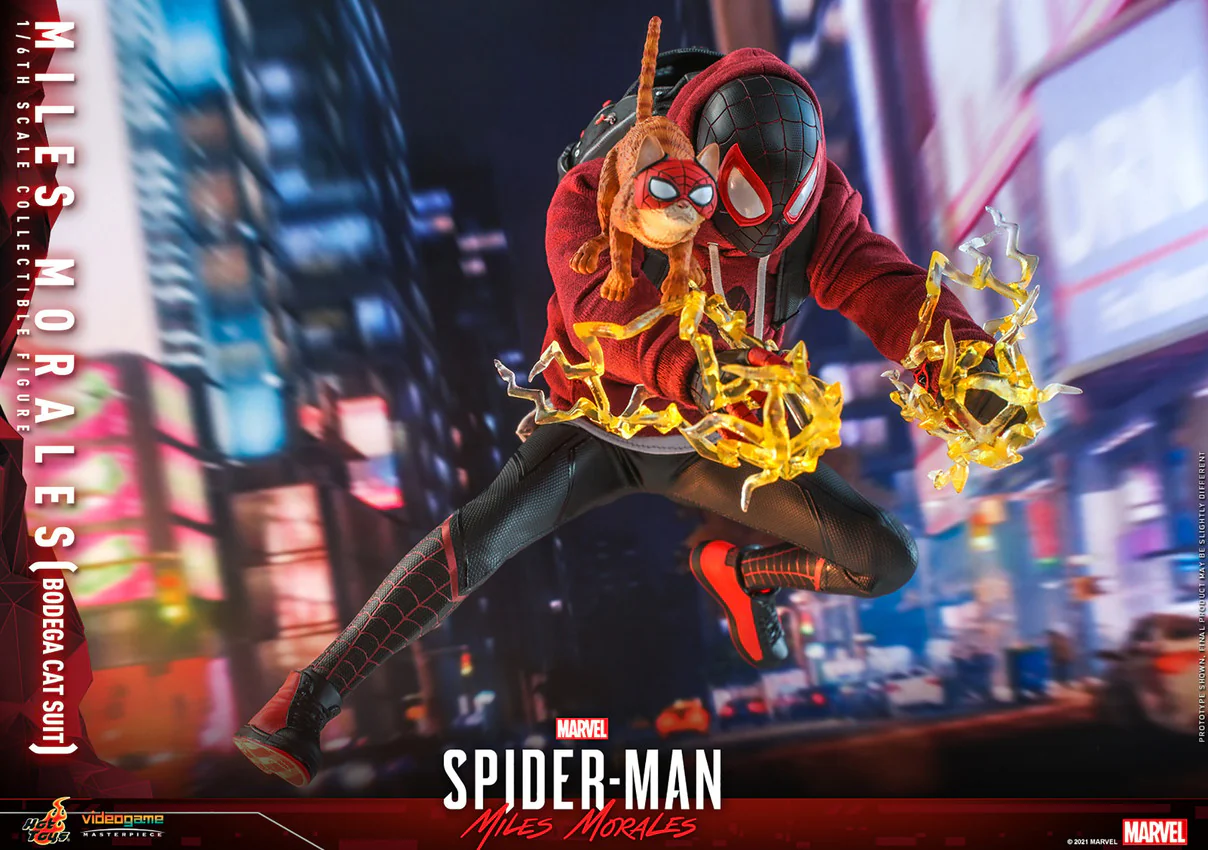 MILES MORALES (BODEGA CAT SUIT) SIXTH SCALE FIGURE - Image 3